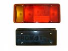 Lampa tylna zespolona 4-segm. lewa z gniazdem IVECO